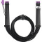 Кабель питания для видеокарты ASUS ROG Equalizer 12V-2x6 PCIe Cable with GPU-First 75см Black