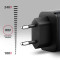 Зарядний пристрій AXAGON 1xUSB-A QC4.0, 1xUSB-C PD45W, LCD Black