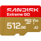 Карта пам'яті SANDISK microSDXC Extreme Go 512GB UHS-I V30 A2 Class 10 (SDSQXGN-512G-GN6MN)