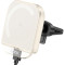 Автотримач з бездротовою зарядкою HOCO HW17 Crystal Magnetic Wireless Charge Car Holder White