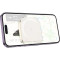 Автотримач з бездротовою зарядкою HOCO HW17 Crystal Magnetic Wireless Charge Car Holder White