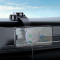 Автотримач з бездротовою зарядкою HOCO HW25 Neon Magnetic Wireless Charging Center Console Car Holder Black
