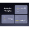 Зарядний пристрій BASEUS OS-Baseus EnerFill FE11 Fast Charger 2C+U 100W Cosmic Black (P10182102123-00)