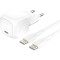 Зарядний пристрій BELKIN BoostCharge Compact USB-C Wall Charger 20W White w/Type-C cable (WCA009KQ1MWH-B6)