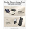 Повербанк MagSafe BELKIN BoostCharge Slim Magnetic Power Bank 5K 15W 5000mAh Black (BPD020HQBK)
