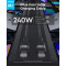 Кабель ANKER Upcycled-Braided USB-C to USB-C 240W 1.8м Black (A82E2H12)