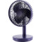 Настольный портативный вентилятор JISULIFE Desktop Small Fan 01 Dark Blue