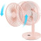 Настольный портативный вентилятор JISULIFE Desktop Small Fan 01 White