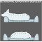 Лежак для животных PETKIT Four Season Pet Bed S Blue (P7110 S)