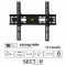 Крепление настенное для ТВ SECTOR TV5 26"-55" Black