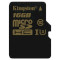 Карта памяти KINGSTON microSDHC Gold 16GB UHS-I U3 Class 10 + SD-adapter (SDCG/16GB)