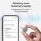 AI диктофон ANKER SoundCore Work White (D3200G21)