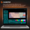 Клавиатура GAMEPRO MK130 V2 Infinity QLAB Sakura Switch Black