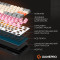 Клавиатура GAMEPRO MK130 V2 Infinity QLAB Sakura Switch Black