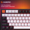 Клавиатура GAMEPRO MK160 V2 Warden QLAB Sakura Switch Black