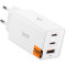 Зарядное устройство SPIGEN Essential 67W Wall Charger 2xUSB-C, 1xUSB-A White (ACH08710)