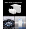 Зарядное устройство SPIGEN Essential 67W Wall Charger 2xUSB-C, 1xUSB-A White (ACH08710)