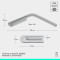 Мышь LOGITECH Mobi Fold Off-White (910-007631)