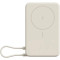 Повербанк з бездротовою зарядкою XIAOMI Magnetic Power Bank with Built-in Stand 33W 10000mAh Beige (BHR08PBGL)