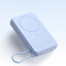 Повербанк з бездротовою зарядкою XIAOMI Magnetic Power Bank with Built-in Stand 33W 10000mAh Blue (BHR08PCGL)