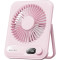 Настольный вентилятор BAVIN Ultra-Thin Portable Mini Desktop Fan Pink