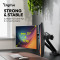 Крепление настольное для 2-х мониторов DIGITUS DA-90471 до 35" Black