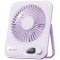 Настольный вентилятор BAVIN Ultra-Thin Portable Mini Desktop Fan Purple