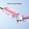 Повербанк с беспроводной зарядкой MOMAX 1-Power Pass Battery Pack 20W 10000mAh Pink (IP166P)