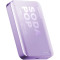 Повербанк с беспроводной зарядкой MOMAX 1-Power Pass Battery Pack 20W 10000mAh Purple (IP166U)