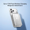 Повербанк с беспроводной зарядкой MOMAX 1-Power Pass Battery Pack 20W 10000mAh Silver (IP166S)