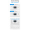 HDMI свитч 2 to 1 ESSAGER 4K@60Hz HDMI 2.0 2-in-1 Splitter Switch (EQHH2-HX0G-Z)