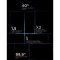 Защитное стекло ARMORSTANDART Supreme Black Icon для iPhone 15 Pro