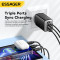 Зарядное устройство ESSAGER 67W GaN Travel Charger 2C+1A Black (ECT67W-LJB01-Z)