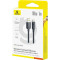 Кабель BASEUS Foamed Silicone USB-A to Type-C PD 100W 1м Black (E0426800)