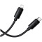 Кабель BOROFONE BX123 Leya USB-C to Lightning 1м Black