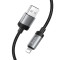 Кабель HOCO X117 Star USB-A to Lightning 1м Black