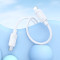 Кабель HOCO X122 Benefit Type-C to Lightning 1м White