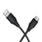 Кабель HOCO X124 Bien USB-A to Type-C 1м Black