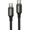 Кабель HOCO X127 Exceed Type-C to Type-C 1м Black
