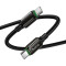 Кабель HOCO X127 Exceed Type-C to Type-C 1м Black