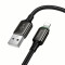 Кабель HOCO X127 Exceed USB-A to Lightning 1м Black