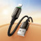Кабель HOCO X127 Exceed USB-A to Lightning 1м Black