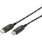 Кабель оптичний (AOC) DIGITUS UHD 8K Hybrid Fiber Optic HDMI v2.1 50м Black (AK-330126-500-S)
