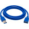 Кабель-подовжувач XOKO USB 3.0 AM-AF 1.5м (XK-AMAF-USB30-15-BL)