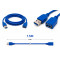 Кабель-подовжувач XOKO USB 3.0 AM-AF 1.5м (XK-AMAF-USB30-15-BL)