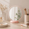 Косметическое зеркало JORDAN&JUDY Large LED Counter Top Dressing Mirror Pink (NV534-PINK)