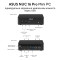 Неттоп ASUS NUC 16 Pro Kit NUC16GDKX76C002 w/EU cord (Ultra X7 358H 1.9GHz/32GB/noHDD/WF7/BT) (90AR00W2-M001D0)