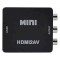 Адаптер STLAB Mini HDMI to AV Black (U-995)