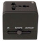 Универсальный сетевой переходник POWERPLANT Universal travel adapter with USB Black (DV00DV5067)