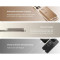 Повербанк MagSafe MOMAX Q.Mag X1 Qi2 20W 10000mAh Natural Titanium (IP136AQ2L)